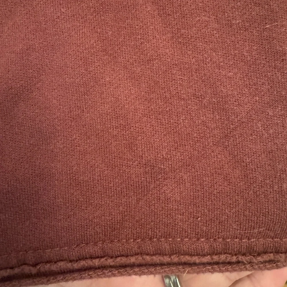 Nike Yoga Dri-FIT Luxe Cropped Hoodie in Mahogany